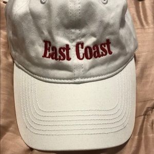 Brandy Melville Cap (white with red East Cost)